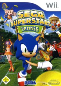 Sega Superstars Tennis Wii US box art